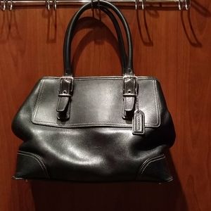 Coach black Satchel